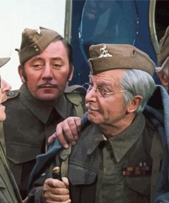 Dads Army Serie Characters paint by number