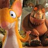 Gruffalo Animated Movie paint by number