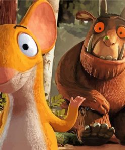 Gruffalo Animated Movie paint by number
