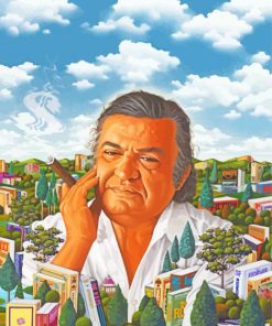 Mario Puzo Art paint by number