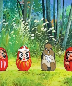 Pom Poko paint by number