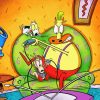 Rockos Modern Life Characters Art paint by number