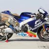 Blue Moto Gp Paint by number