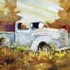 Classic Chevy Truck Art paint by number