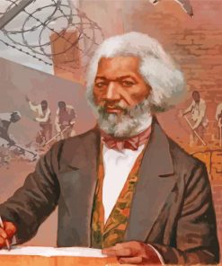 Frederick Douglass Art Paint by number