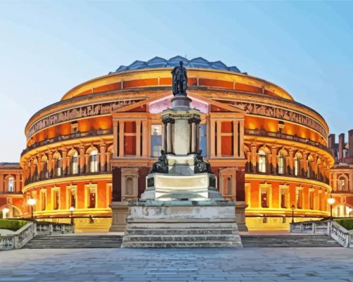 Royal Albert Hall Exeter paint by number