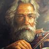 William Hoffman Old Violinist Man paint by number