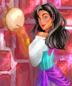 Beautiful Esmeralda Paint By Numbers