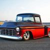 1955 Chevy Pickup Truck Paint By Number