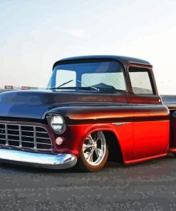 1955 Chevy Pickup Truck Paint By Number
