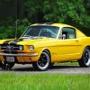 1965 Ford Yellow Mustang Paint By Number