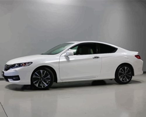 2016 White Honda Accord Paint By Number