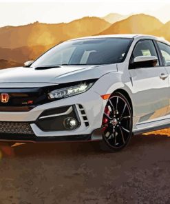 2020 Honda Civic Type R Paint By Number