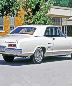 63 Riviera Car Back View Paint By Numbers