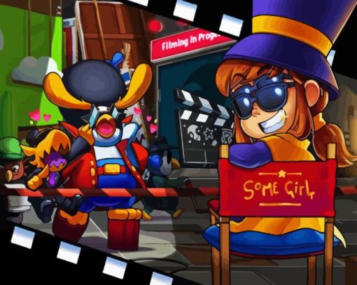 A Hat In Time Game Paint By Number