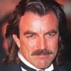 Actor Tom Selleck Paint By Number