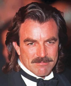 Actor Tom Selleck Paint By Number