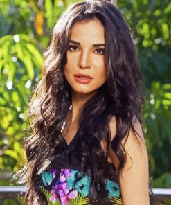 Actress Martha Higareda Paint By Numbers