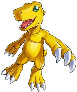 Agumon Character Art Paint By Number