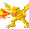 Agumon Fire Paint By Number