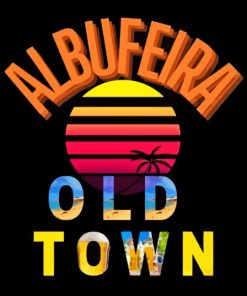 Albufeira Old Town Poster Paint By Number