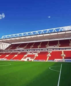 Ashton Gate Stadium In England Paint By Numbers