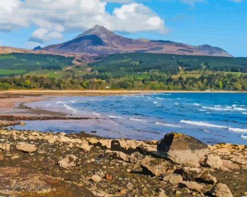 Ayrshire Coast Seaside Paint By Number