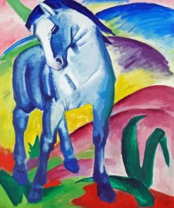 Blue Horse Franz Marc Paint By Number