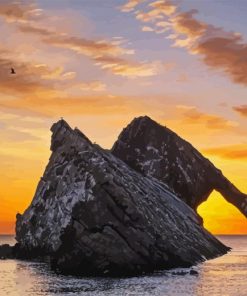 Bow Fiddle Rock Sunset View Paint By Number