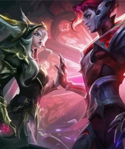 Broken Covenant Xayah And Rakan Paint By Number