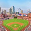 Busch Baseball Stadium Paint By Number