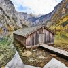 Cabin In Lake Koenigssee Paint By Number