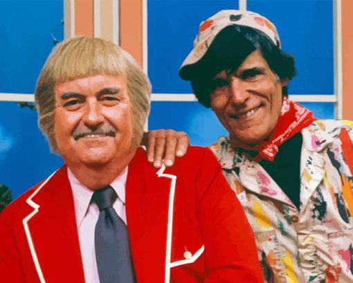 Captain Kangaroo Characters Paint By Numbers