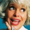 Carol Channing Face Paint By Number