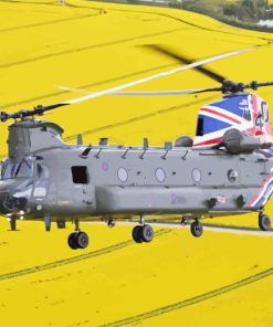 Chinook Helicopter Paint By Number