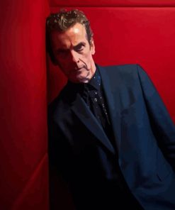 Classy Actor Peter Capaldi Paint By Number