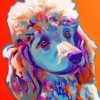 Colorful Poodle Paint By Number