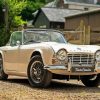 Cream Tr4 Car Paint By Numbers