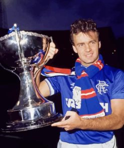 Davie Cooper Player Paint By Number