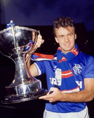 Davie Cooper Player Paint By Number