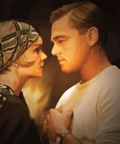 Dicaprio And Carey The Great Gatsby Paint By Number
