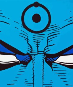Doctor Manhattan Eyes Paint By Number
