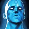 Doctor Manhattan Head Art Paint By Number