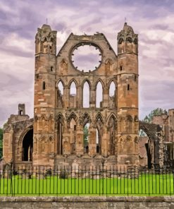 Elgin Cathedral Moray Paint By Number