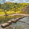 England Dovedale Stepping Stones Peak District Paint By Number