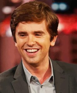 English Freddie Highmore Paint By Number