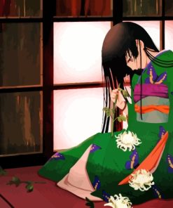 Enma Ai Anime Girl Paint By Number
