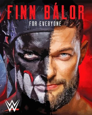 Finn Balor Paint By Number