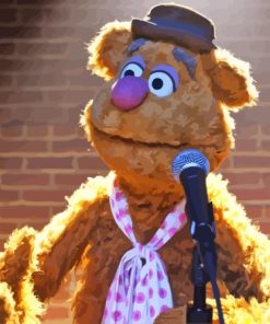 Fozzie Bear Muppets Paint By Number
