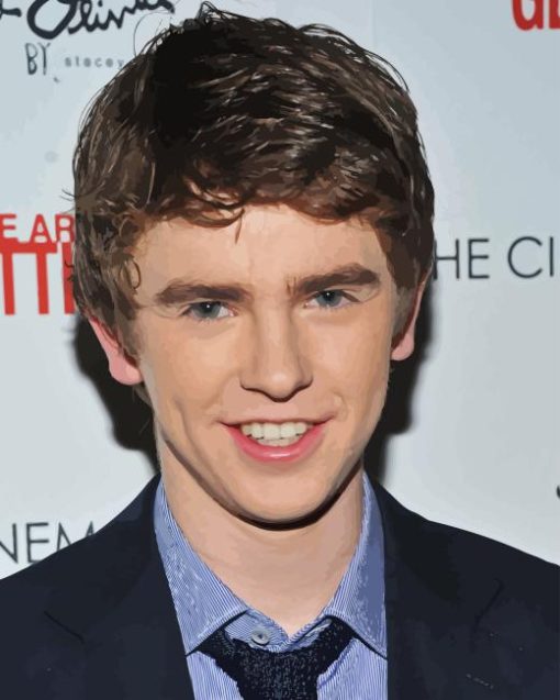 Freddie Highmore Paint By Number